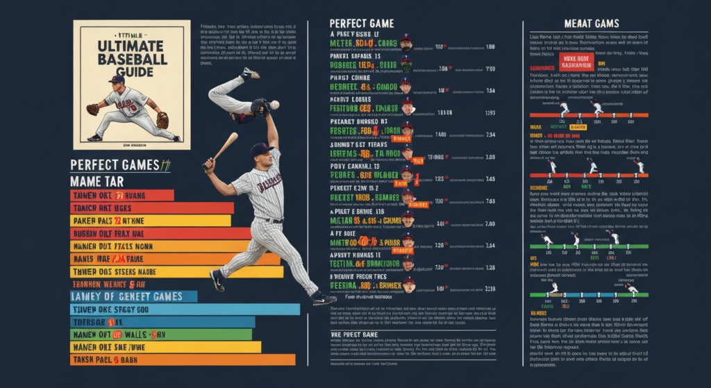 How Many Perfect Games in MLB History? The Ultimate Baseball Guide