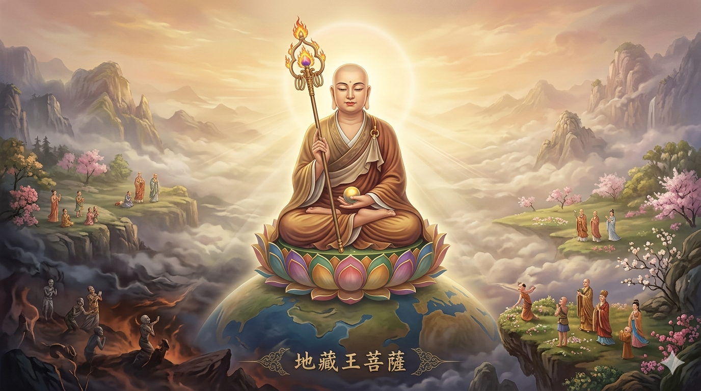 Imagesize:地藏王菩薩 1920×1080 | High-Quality Buddhist Wallpapers