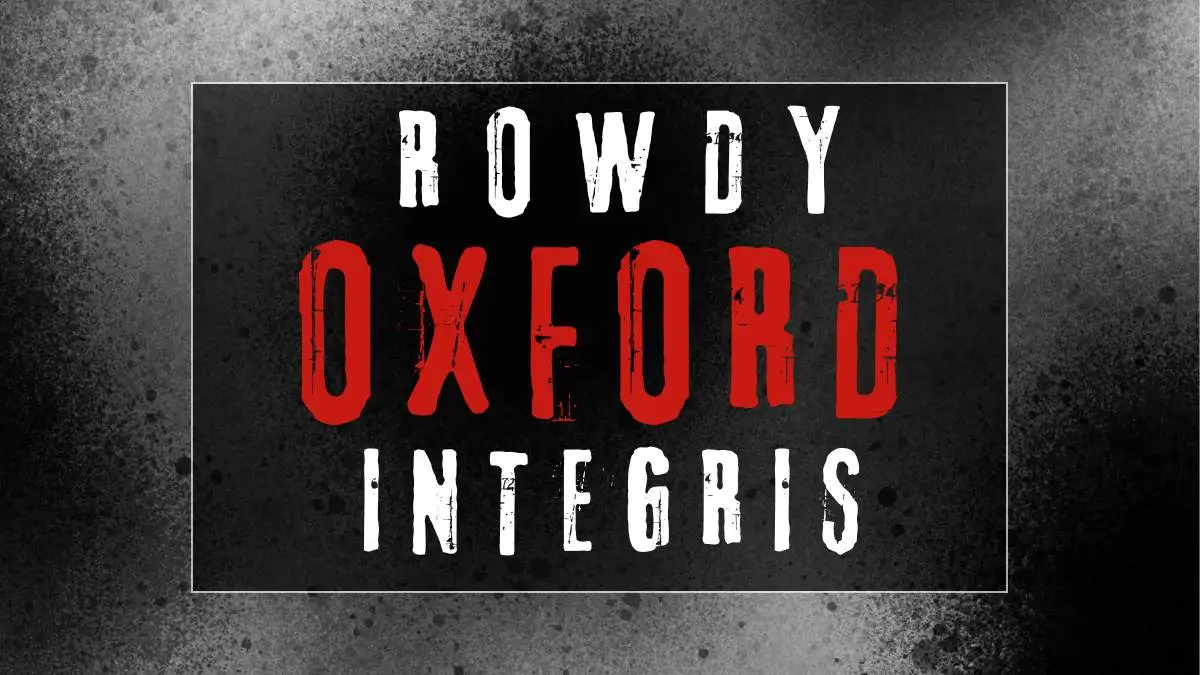 Rowdy Oxford Integris