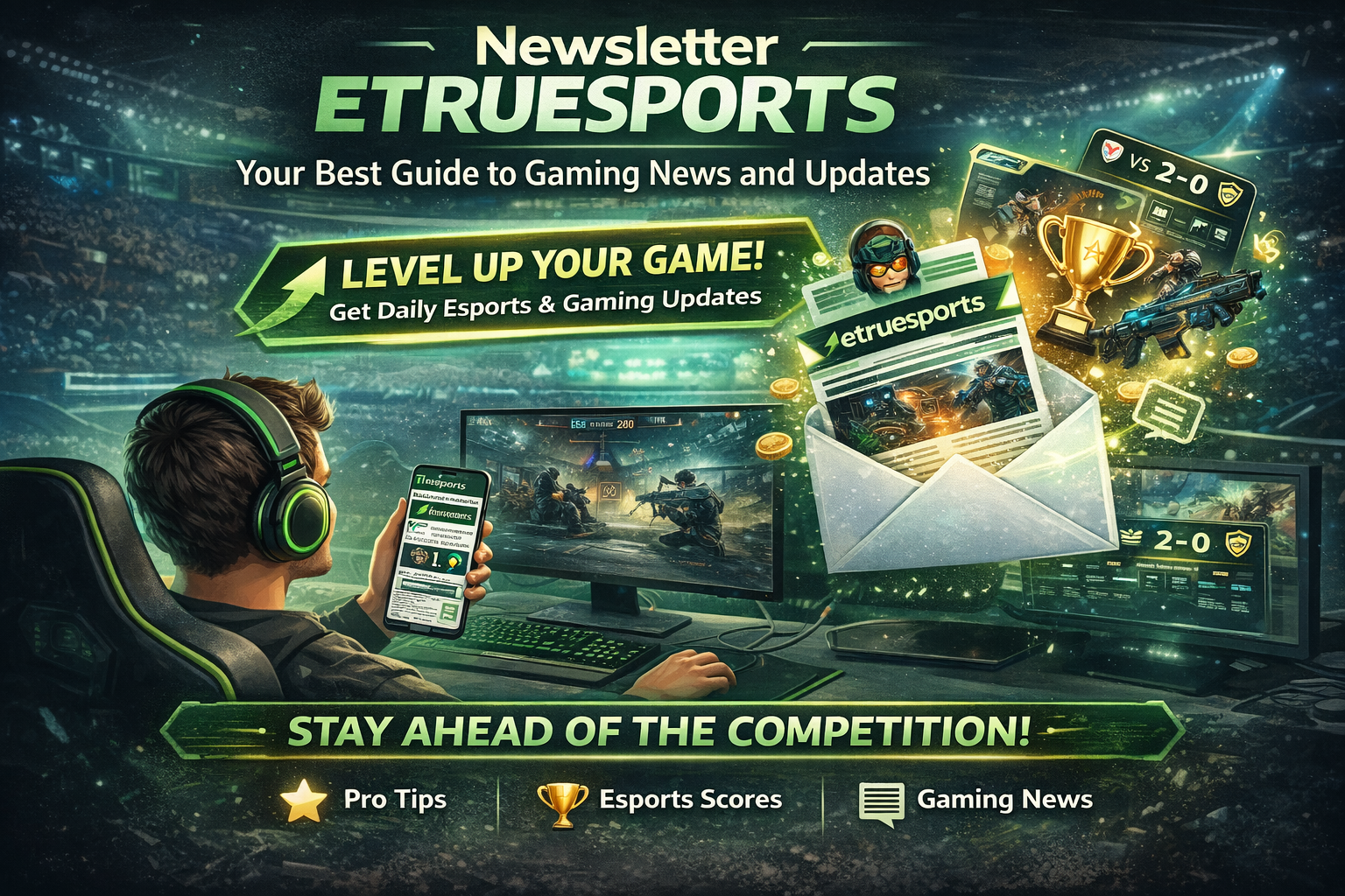 Newsletter Etruesports: Your Best Guide to Gaming News and Updates