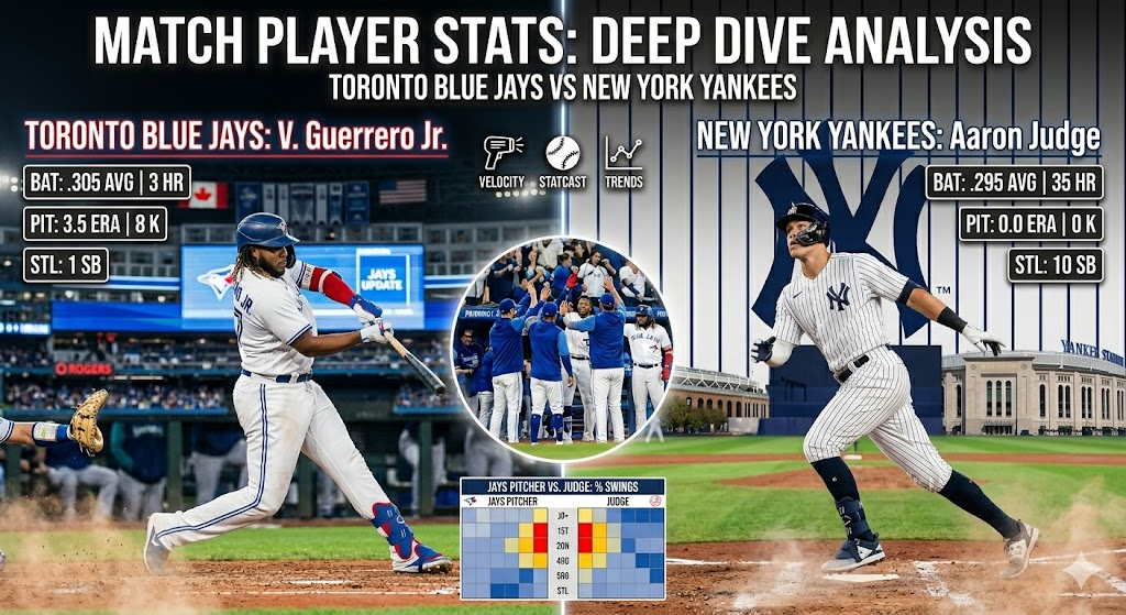 Blue Jays vs Yankees Match Player Stats: Deep Dive Analysis