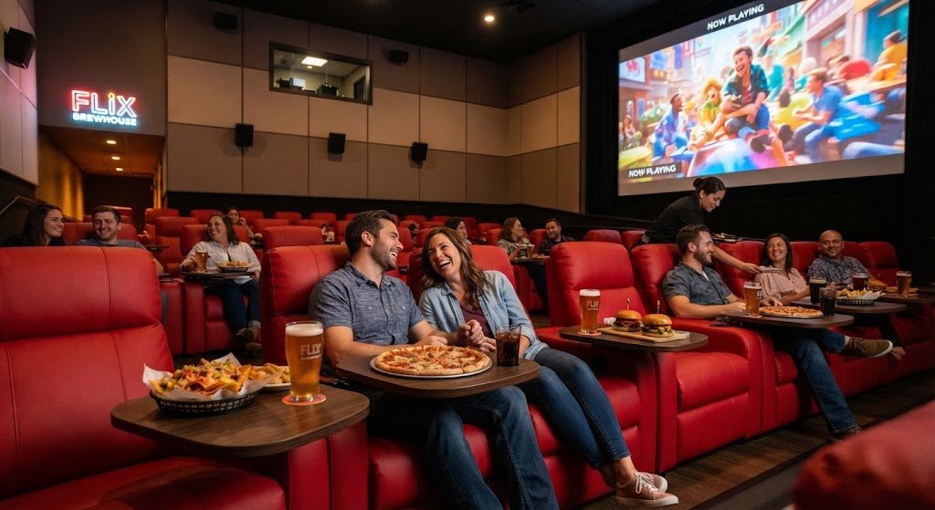 Experience Flix Brewhouse Des Moines: Movies, Food, and Craft Beer